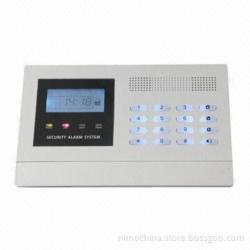 Ultra-Thin LCD Smart PSTN Alarm System, Built-in Intercom Speaker, Digital Voice